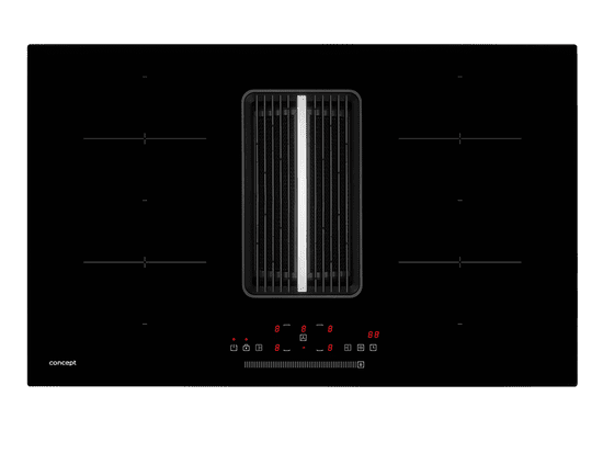 Concept indukční varná deska s integrovanou digestoří IDV6083bc