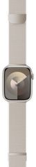 EPICO Milanese+ pásek pro Apple Watch 38/40/41mm - hvězdně bílý