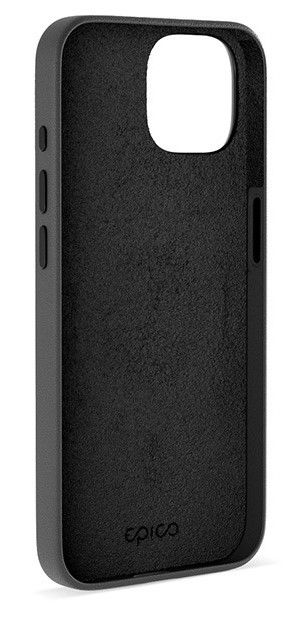 Levně EPICO Mag+ kožený kryt iPhone 15 - černý