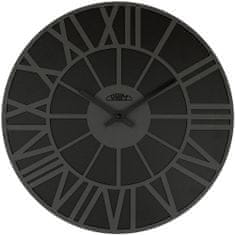 Prim Dřevěné designové hodiny PRIM Glamorous Rome, černá/grafit (9091)