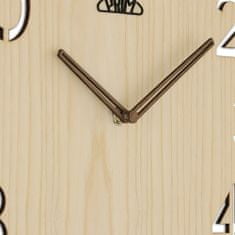 Prim Dřevěné designové hodiny PRIM Authentic Veneer, světlé dřevo (53)