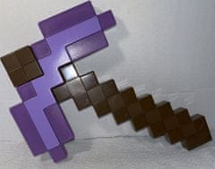 CurePink Plastová replika krumpáče Minecraft: Magický krumpáč (51 x 25 cm)