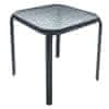 Zahradní příruční stolek Ramol - černá
