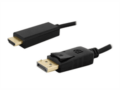 LTC Kabel LTC HDMI-DISPLAYPORT 1,8m černý