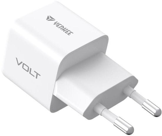 Yenkee síťová nabíječka YAC G20 VOLT, USB-C, 20W, bílá