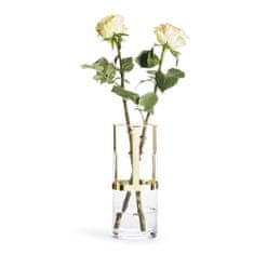 Sagaform Sagaform Zimní váza 11 x 20 cm, sklo/kov