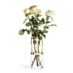 Sagaform Sagaform Zimní váza 11 x 20 cm, sklo/kov