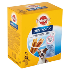 Pedigree Dentastix Daily Oral Care dentální pamlsky pro psy malých plemen 28 ks (440 g)