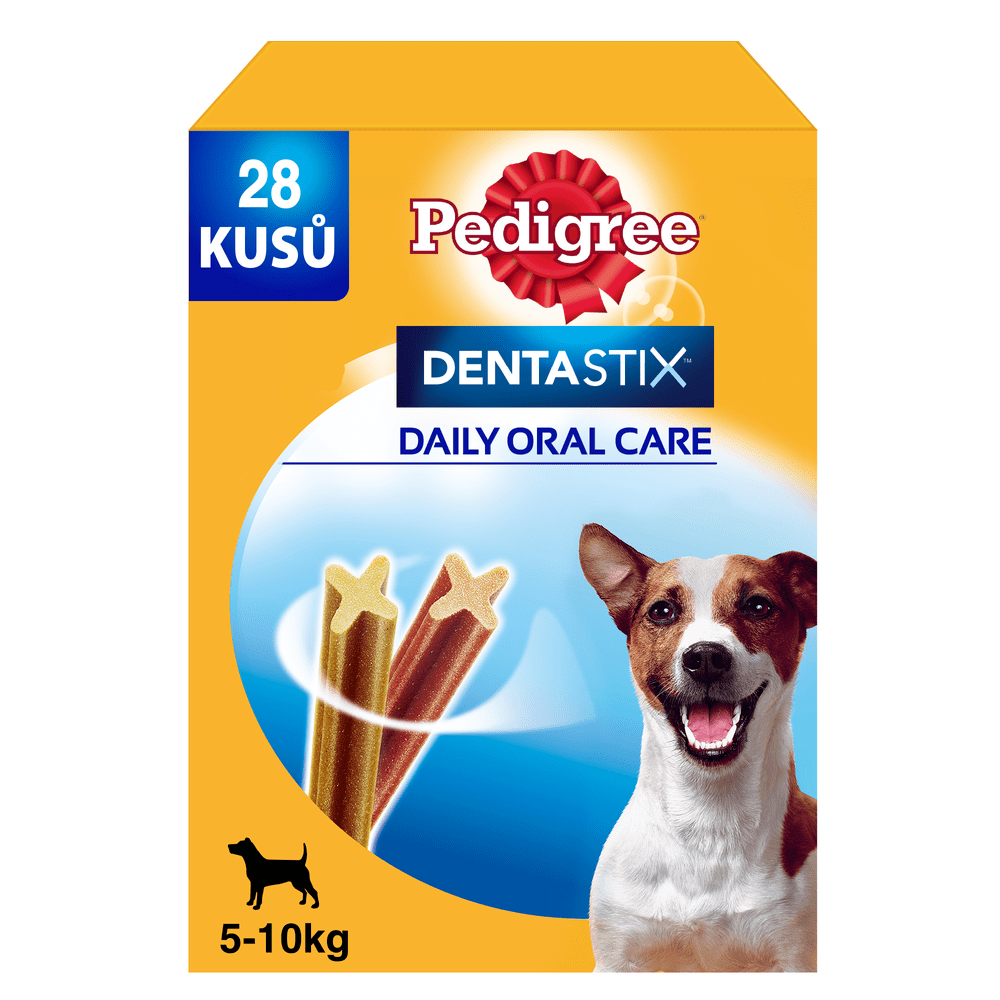 Levně Pedigree Dentastix Daily Oral Care dentální pamlsky pro psy malých plemen 28 ks (440 g)