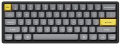 Keychron Double Shot PBT OSA Full Set Keycaps - Profil OSA, tmavě šedý