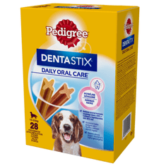 Dentastix Daily Oral Care dentální pamlsky pro psy středních plemen 28 ks (720 g)