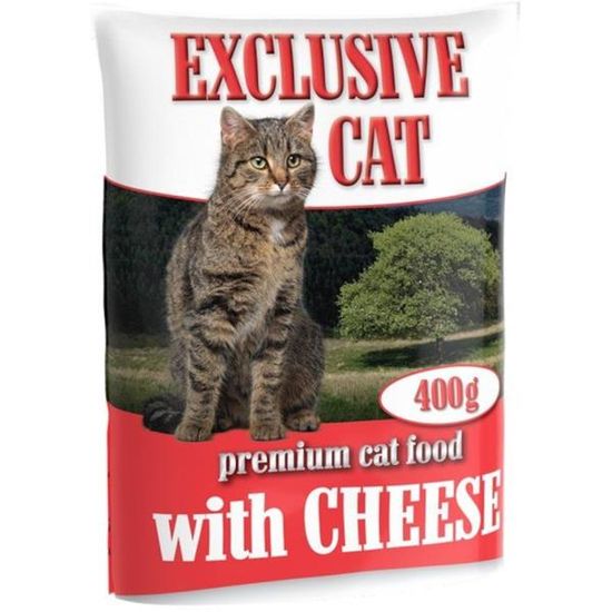 DELIKAN Cat Exclusiv 400g se sýrem