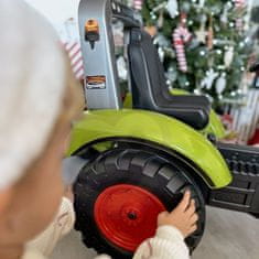 Falk Velký pedálový traktor FALK Claas s přívěsem na 3 roky