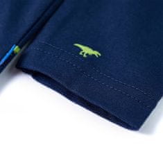 Greatstore Dětská košile potisk s dinosaury námořnická modrá 104