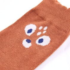 Vidaxl Dětské ponožky 5 párů design se zvířátky EU 26–29