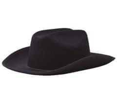Guirca Dětský kovbojský klobouk černý