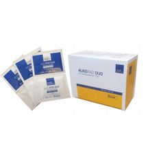 Conall Health ALKOPAD DUO - gázové čtverečky, isopropylalkohol, (1x suchý;1x navlhčený), 50ks