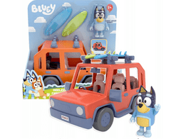 TM Toys Bluey Rodinné auto s figurkou tatínka + příslušenství..