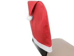 InnoVibe Vánoční sada potahů na židle a ubrusu ve tvaru čepice