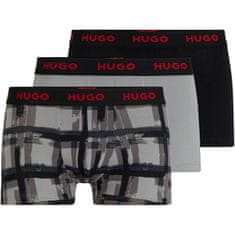 Hugo Boss 3 PACK - pánské boxerky HUGO 50480170-039 (Velikost XL)