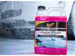 Meguiar's Ultimate Snow Foam Xtreme Cling Wash - extra hustý, pH neutrální autošampon do napěňovače / pro předmytí, 1892 ml