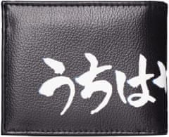 CurePink Otevírací peněženka Naruto Shippuden: Sasuke (10 x 9 x 2 cm)