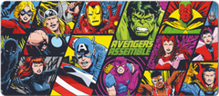 CurePink Herní podložka na stůl Marvel|Avengers: Assemble (80 x 35 cm)