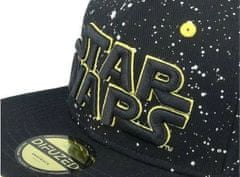 CurePink Čepice snapback - kšiltovka Star Wars|Hvězdné války: Galaxy (nastavitelná)