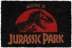 CurePink Rohožka Jurassic Park|Jurský park: Welcome (60 x 40 cm)