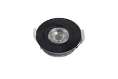 HEITRONIC HEITRONIC LED vestavné svítidlo DL6809, černá, teplá bílá dimm to warm IP44 7W 2800K 500953