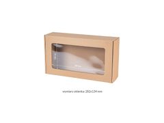 sarcia.eu Obdélníková poštovní schránka s okénkem, dárková krabička 35x20x10 cm x10