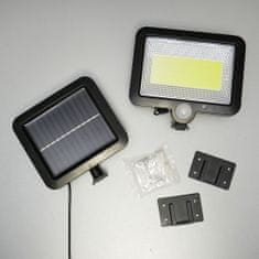 Bass LED reflektor s pohybovým senzorem a solárním panelem BASS
