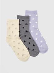 Gap Dětské vzorované ponožky, 3 páry S