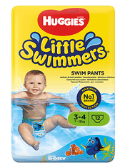plenky Little Swimmers 3-4 (7-15 kg) 12 ks