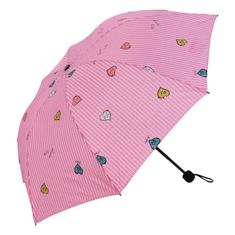 Delami Deštník Hearty, růžový