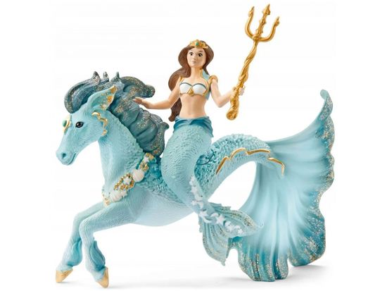 sarcia.eu Schleich Bayala - Mořská panna Eyela na podvodním koni, figurky pro děti 5+