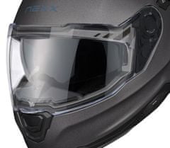 Nexx helma Y.100 B-side black grey MT vel. XL