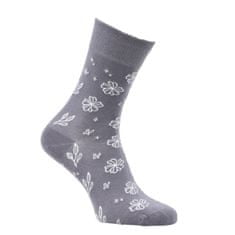 Zdravé Ponožky Zdravé ponožky dámské bavlněné vzorované ponožky s příjemným lemem 6105224 4-pack, 39-42