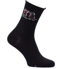Zdravé Ponožky Zdravé ponožky- dámské bavlněné ruličkové zdravotní ponožky kočičky 6105324 4-pack, 35-38