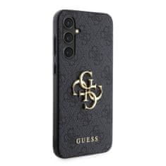 Guess Zadní kryt PU 4G Metal Logo pro Samsung Galaxy S23 FE Grey