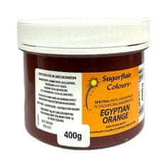 Sugarflair Colours paste colour - gelová barva Egyptian Orange XXL - oranžová - 400g
