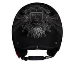Nexx helma Y.10 Eagle Rider black grey MT vel. 2XL