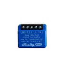 Shelly Shelly 1 Mini Gen3 - spínací modul 1x 8A (WiFi, Bluetooth)