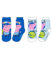 E plus M Dětské ponožky prasátko Peppa Pig 2ks 23-34 cm