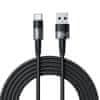 Ultraboost kabel USB / USB-C 66W 6A 3m, černý