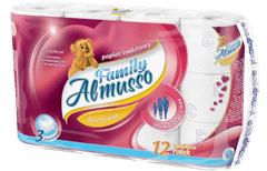 Almus Toaletní papír Almusso Family 3 vrstvý 12 ks