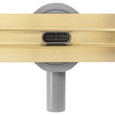 BPS-koupelny Odtokový žlab REA NEOX SLIM pro 60 cm, zlatý