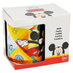 Stor Keramický hrnek Mickey Mouse / hrneček Mickey Mouse Color Flow 325ml