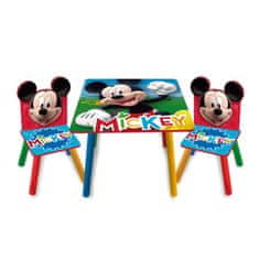 Arditex Dětský dřevěný stolek + židle MICKEY MOUSE, WD14004