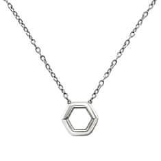 Breil Moderní dámský náhrdelník z oceli Hexagonia TJ3506